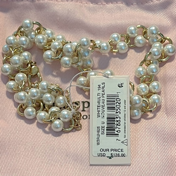 Kate Spade Authentic New York White Multi Nouveau Pearls Necklace - Picture 13 of 13